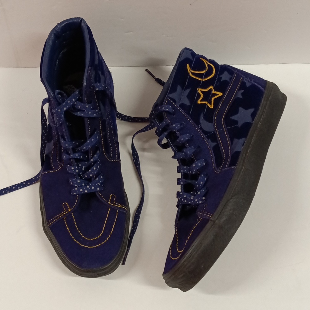 Vans x Disney Mickey Wizard Fantasia Sk8-Hi Suede High Tops Size Men's 10